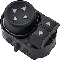 Vista 1 de Interruptor de espejo eléctrico ZAPOSTS Compatible con Chevy Silverado GMC Sierra 1500 2500 HD 3500 HD 2007-2014, control del espejo exterior