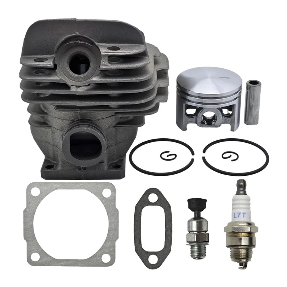 44.7mm Nikasil Plated Cylinder Piston Seal Gaskets Kit for Stih 026 026pro Ms260 Big Bore Chainsaw Top End Replacement Parts