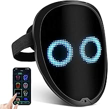 Luminous Face Mask, Rechargeable Led Mask With Facial Transformation Modes