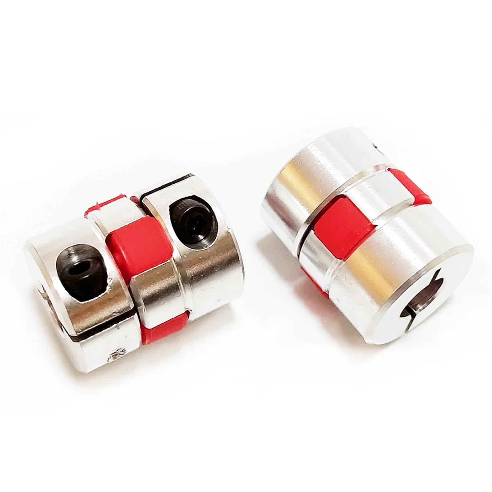 Coupleur flexible for arbre à vis à billes CNC D20 L25, 4/5/6/6,35/8 mm, 1 pièce(4x10)