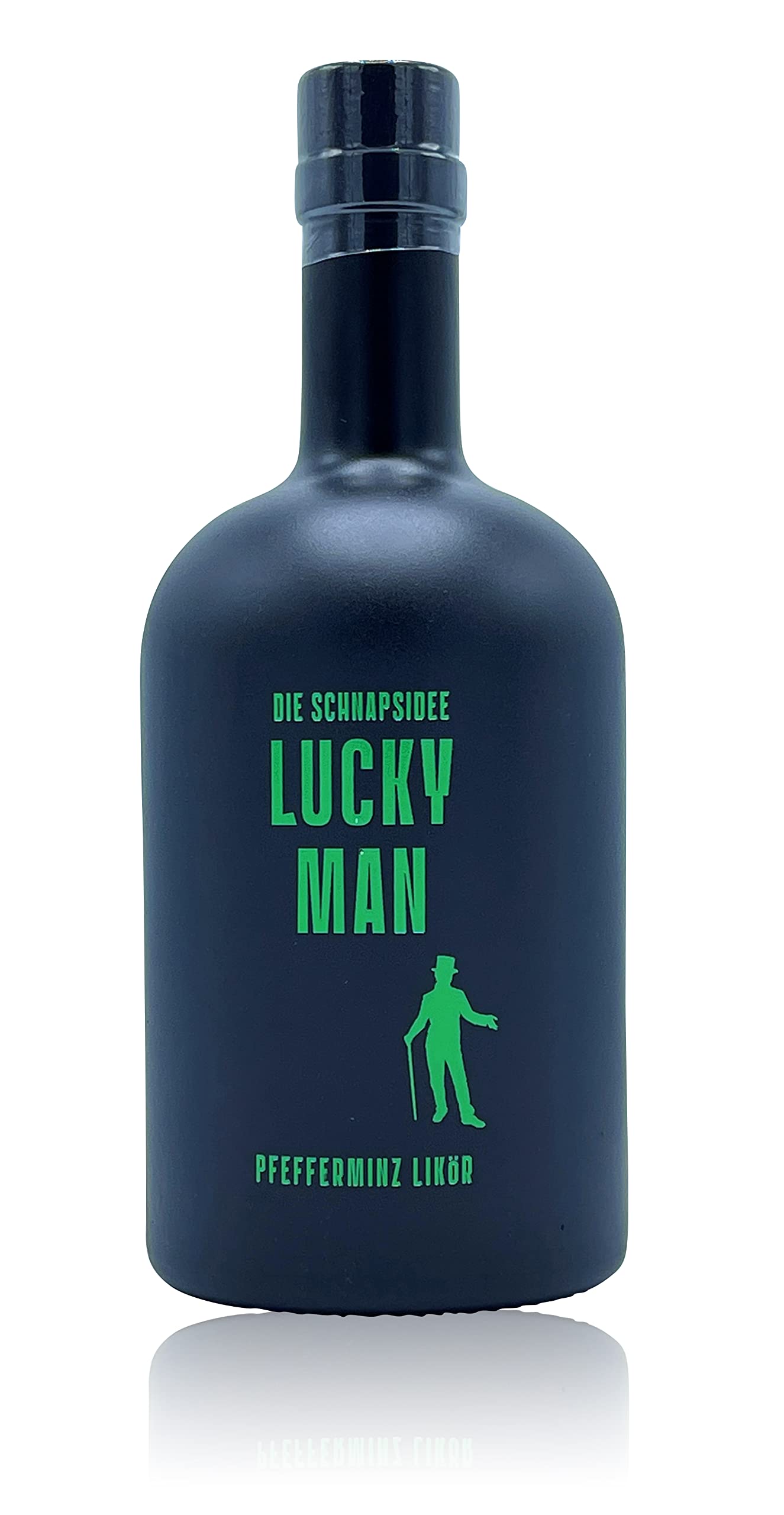 Die Schnapsidee Lucky Man - Pfefferminz Likör 0,5l