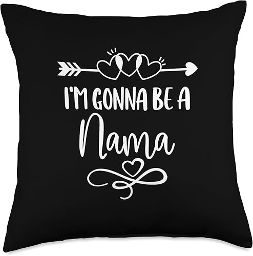Miniatura 4 de Unique Christmas Birthday Mother's Day Gifts Shop I'm Gonna Be A Nama Special Grandma Throw Pillow, 16x16, Multicolor