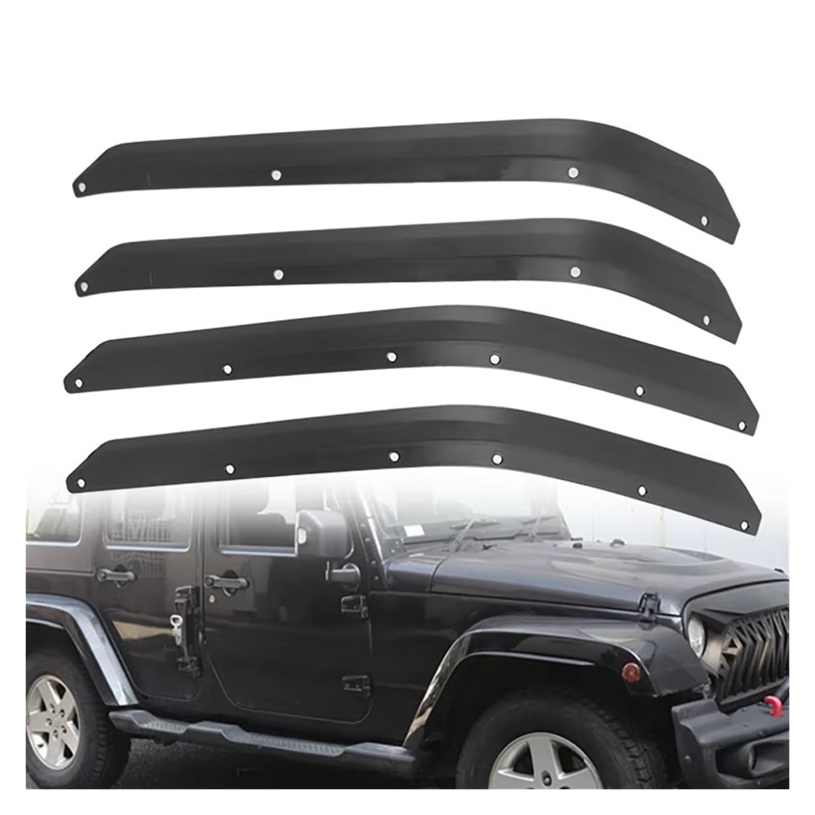Parafanghi Per Auto Per Jeep Per Wrangler JK 2007-2017