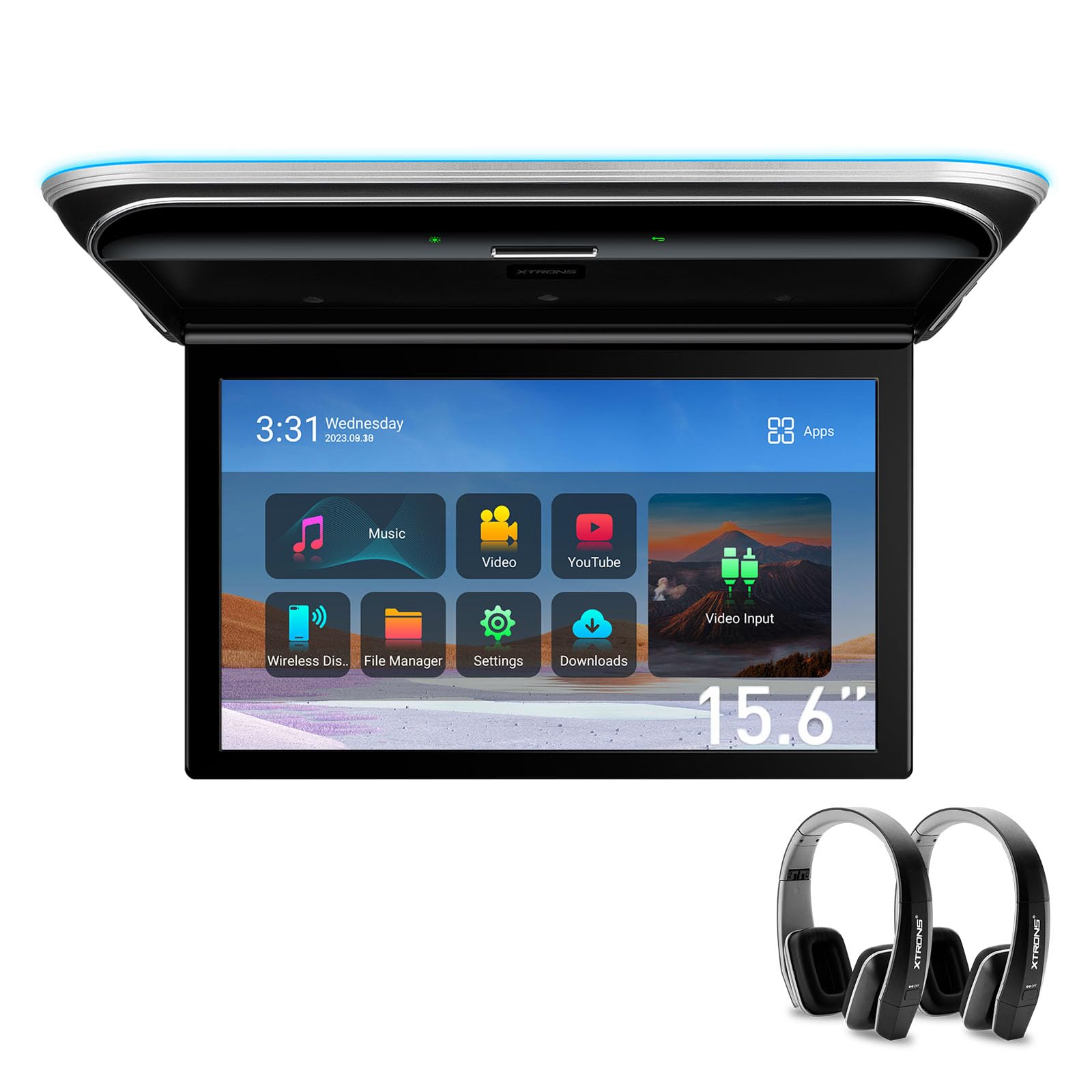 Amazon.com: XTRONS Android Car Overhead Player 15.6” Wide IPS