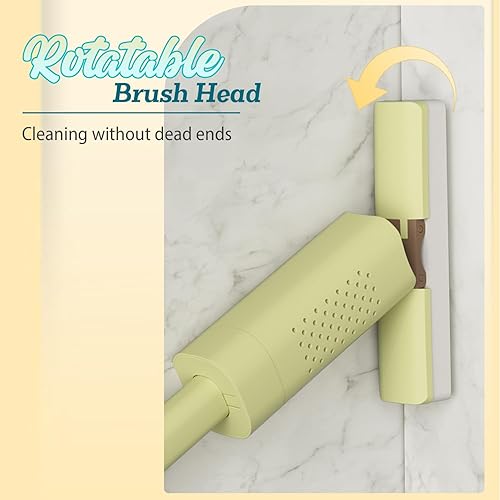 Miniatura 6 de Mini trapeador portátil 2024, mopa de limpieza automática manos libres para espacios pequeños, adecuada para lavabo, fregadero, baño, vidrio de