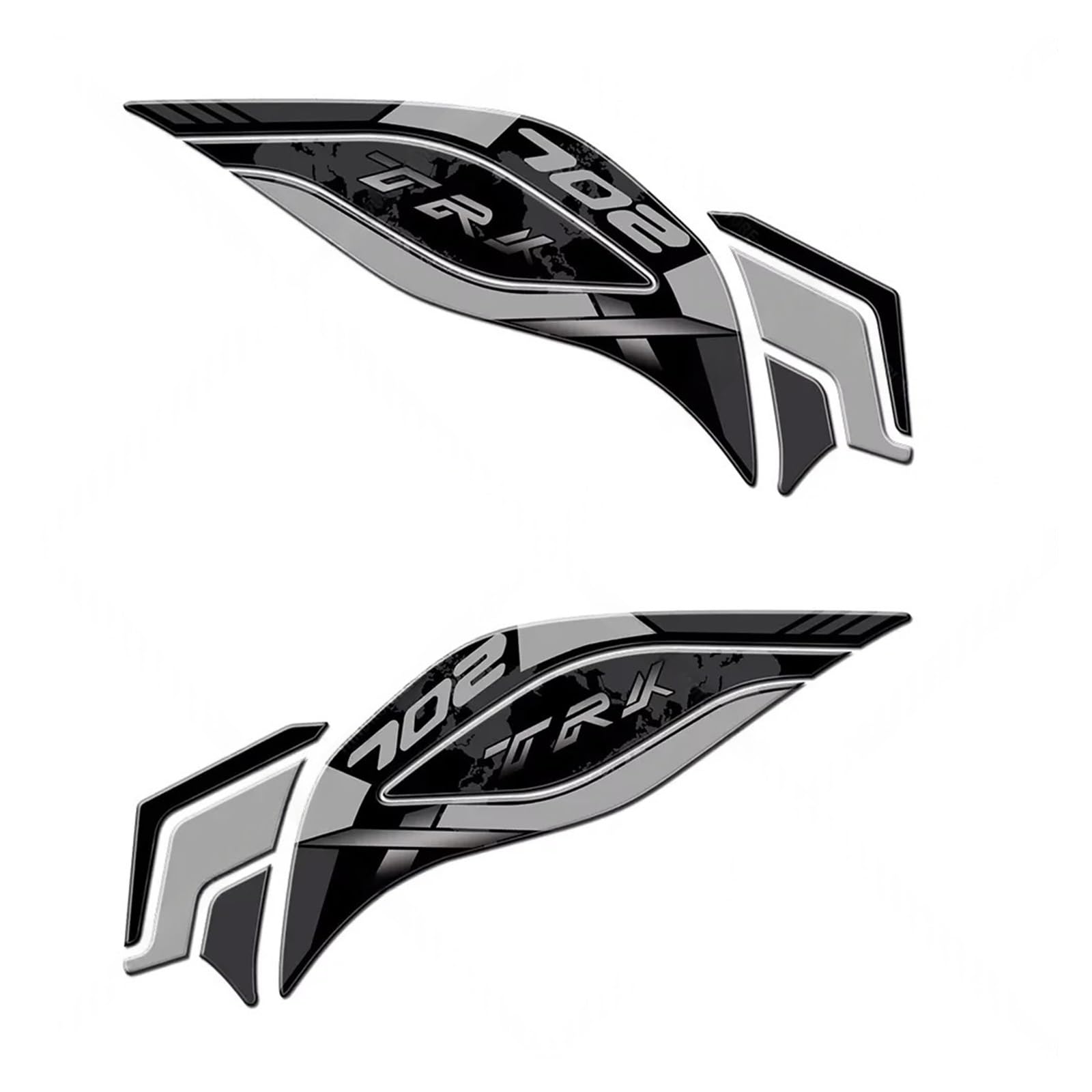 Protège réservoir Moto Kit De Protection pour TRK702X TRK 702x, Résistant Aux Rayures, Autocollants pour Tampons De Réservoir, Accessoires Universels Génériques De Remplacement