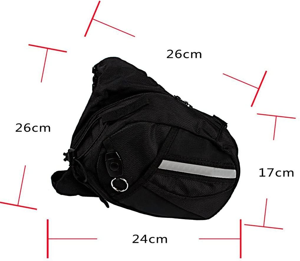 HBJWOV Outdoor Sports Cycling Motorcycle Travel Waist Leg Bag Storage Pouch Fanny Pack Cycling Equipment