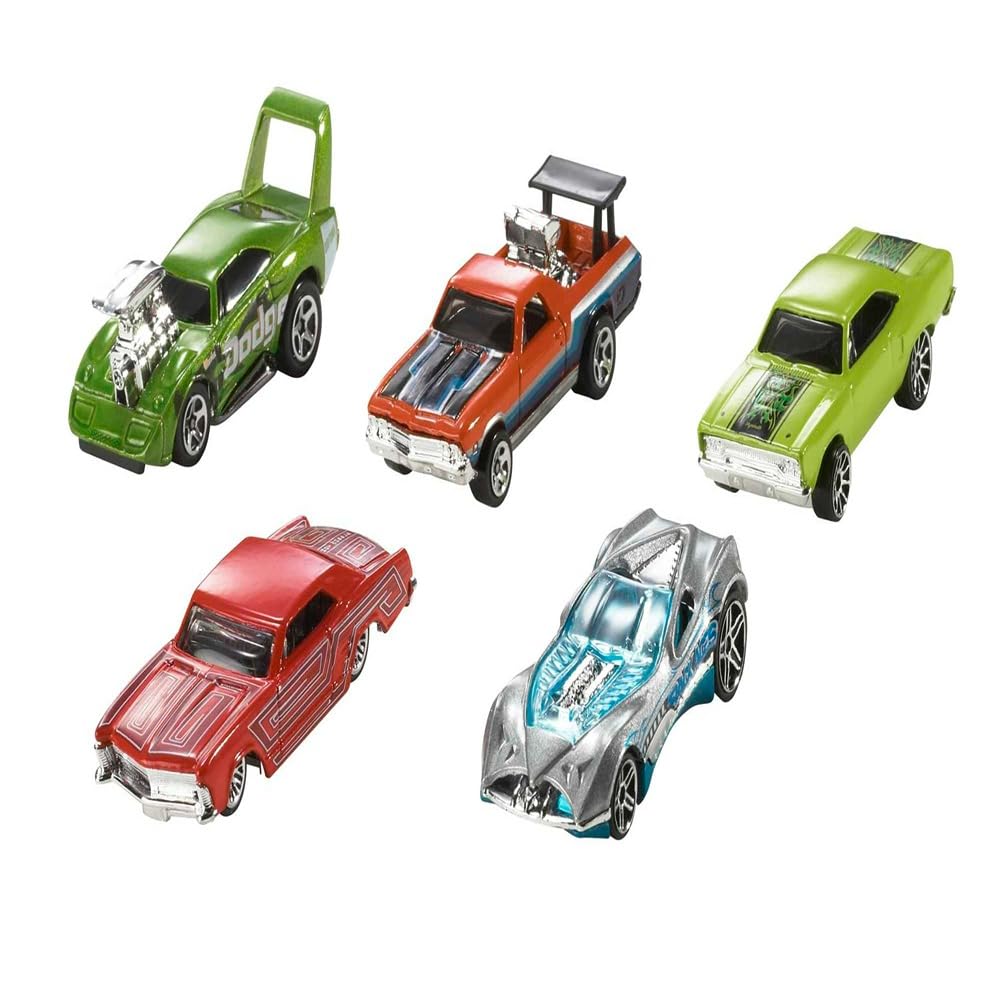 Hot Wheels Pack de 10 Vehiculos, Coches de Juguete (Modelos Surtidos, selección aleatoria), 54886