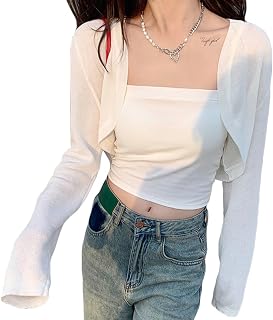 [Celetree] 开衫 女士 夏季针织 薄款 短款 漂亮 春 夏 防晒 空调房措施 办公室 上班 休闲