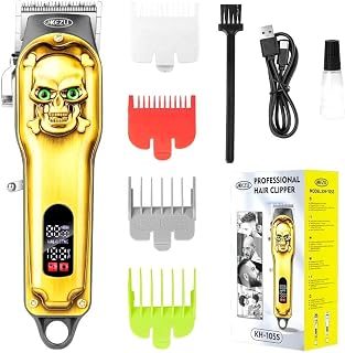 Zyvola Professional Hair Cutting Kit: 9Clothes dryingPiece Gold Barber Tools for Home Hair Styling#3458 Price In India