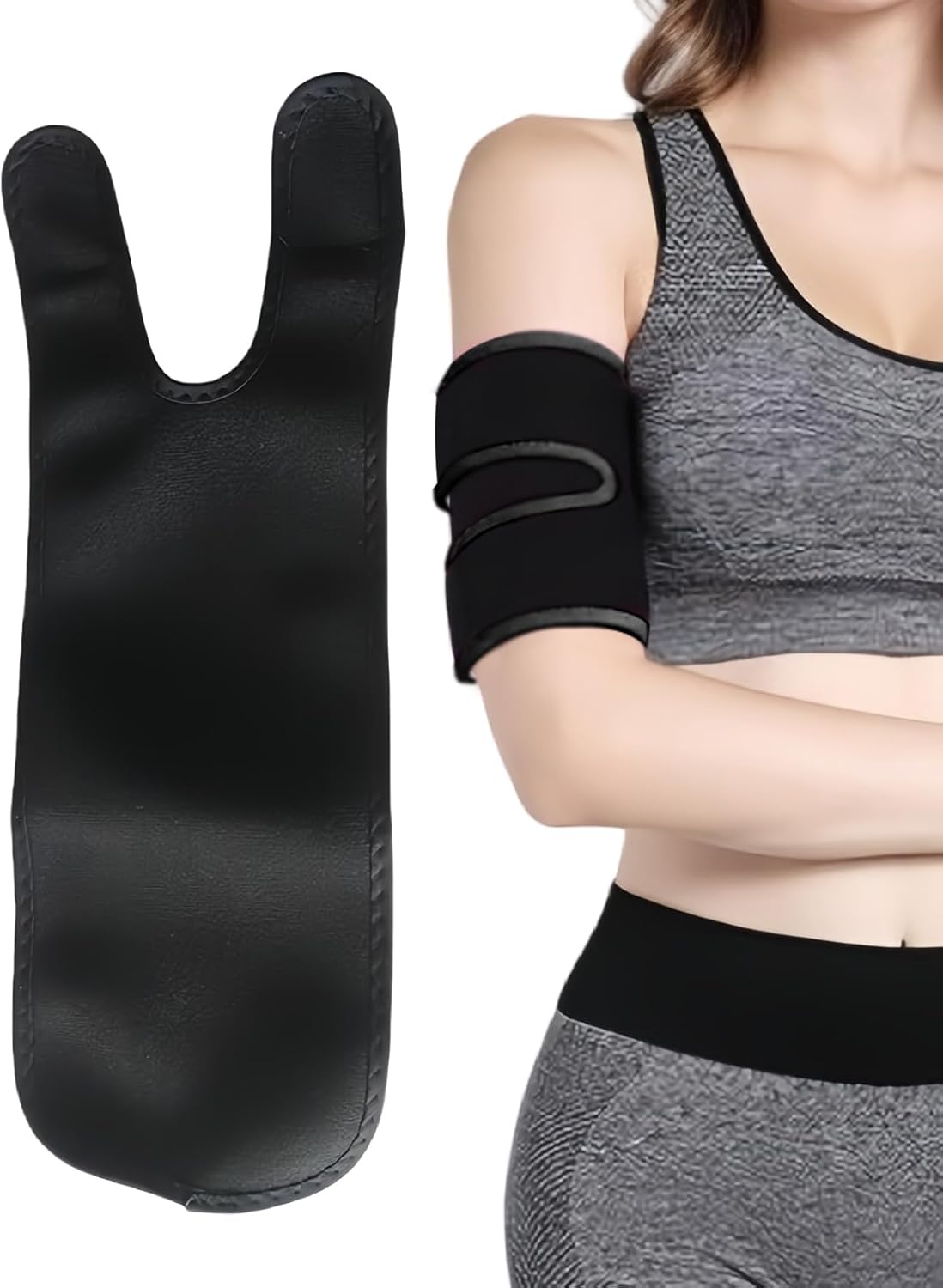 Arm Trimmers for Women, Adjustable Arm Shaper Sweat Bands, Muscle Activation Aid Washable Breathable for Women Girls Mom Daughter Wife
