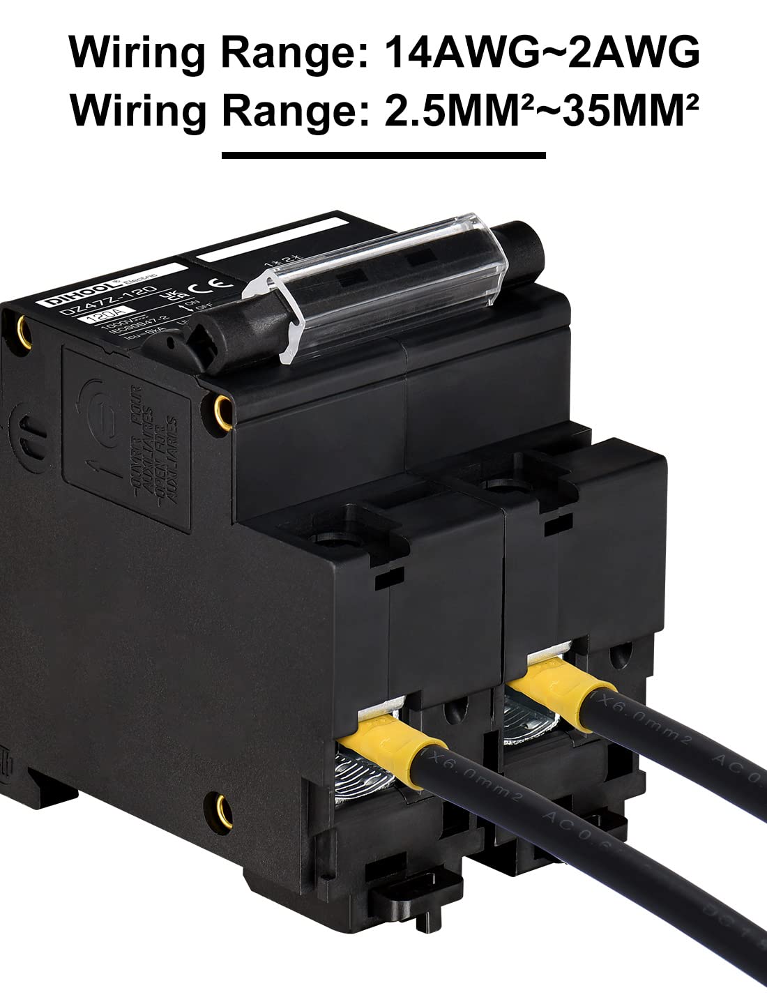 DIHOOL AC DC 160 Amp Circuit Breaker For Battery