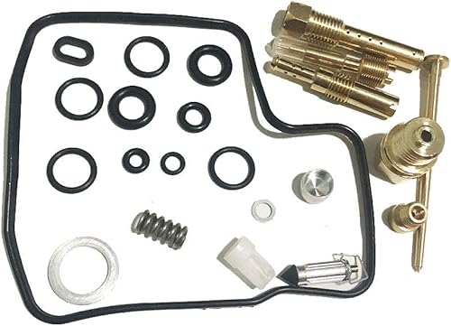 Miniatura 2 de Juego de 2 reconstrucción de carburador compatible con Honda VT750C Shadow ACE Deluxe 1998-2003 motocicleta Carburador sustituye reemplazo de