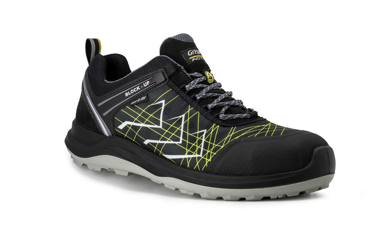 Grisport Scarpe Antinfortunistiche Activ PRO Fast S1P SRC ESD Ultraleggera e Traspirante - col. Nero digitex - Art. 705642c17