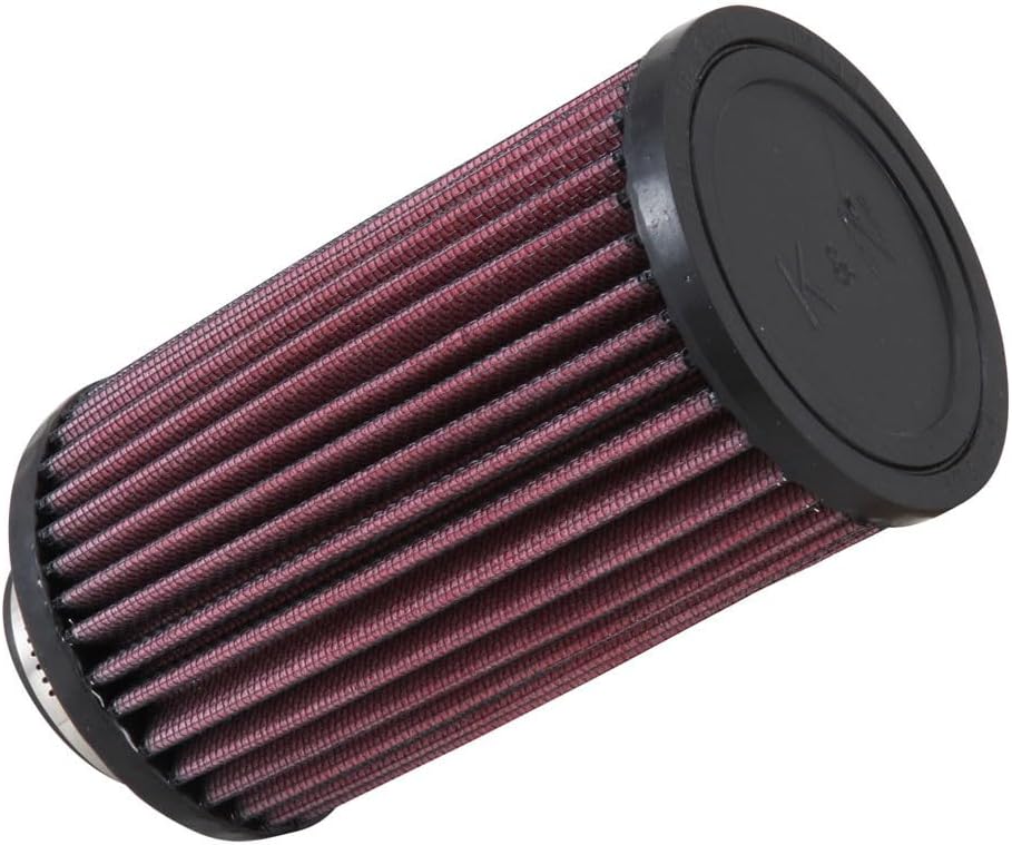 K&N Universal Clamp-On Air Filter: High Performance, Premium, Washable, Replacement Engine Filter: Flange Diameter: 1.75 In, Filter Height: 6 In, Flange Length: 0.75 In, Shape: Round, RU-1050