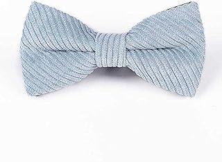 Udol Papillon Formale personalità della Moda Uomini Europei e Americani di Bow Tie Carino Velluto a Coste Selvaggio Legame Delicato Arco Papillon Pre-Annodato Regolabile (Color : Cb502-c)