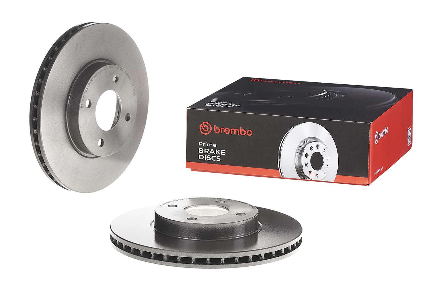 Brembo 09.C543.11 - Disco Freno con Verniciatura UV (Set di 2) - Anteriore