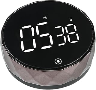 キッチンタイマー 料理用 | 3段階音量調整可能,カウントアップタイマー | 仕事 勉強 料理 ヨガ スキンケア 会議 運動用