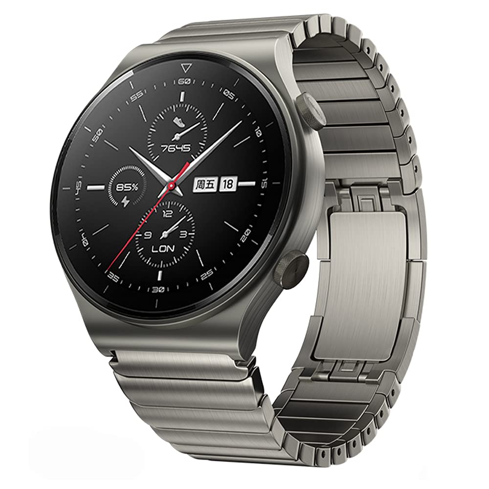 S-COLORHuawei GT2 Pro Stainless Steel Watch Band, 22mm (Grey)