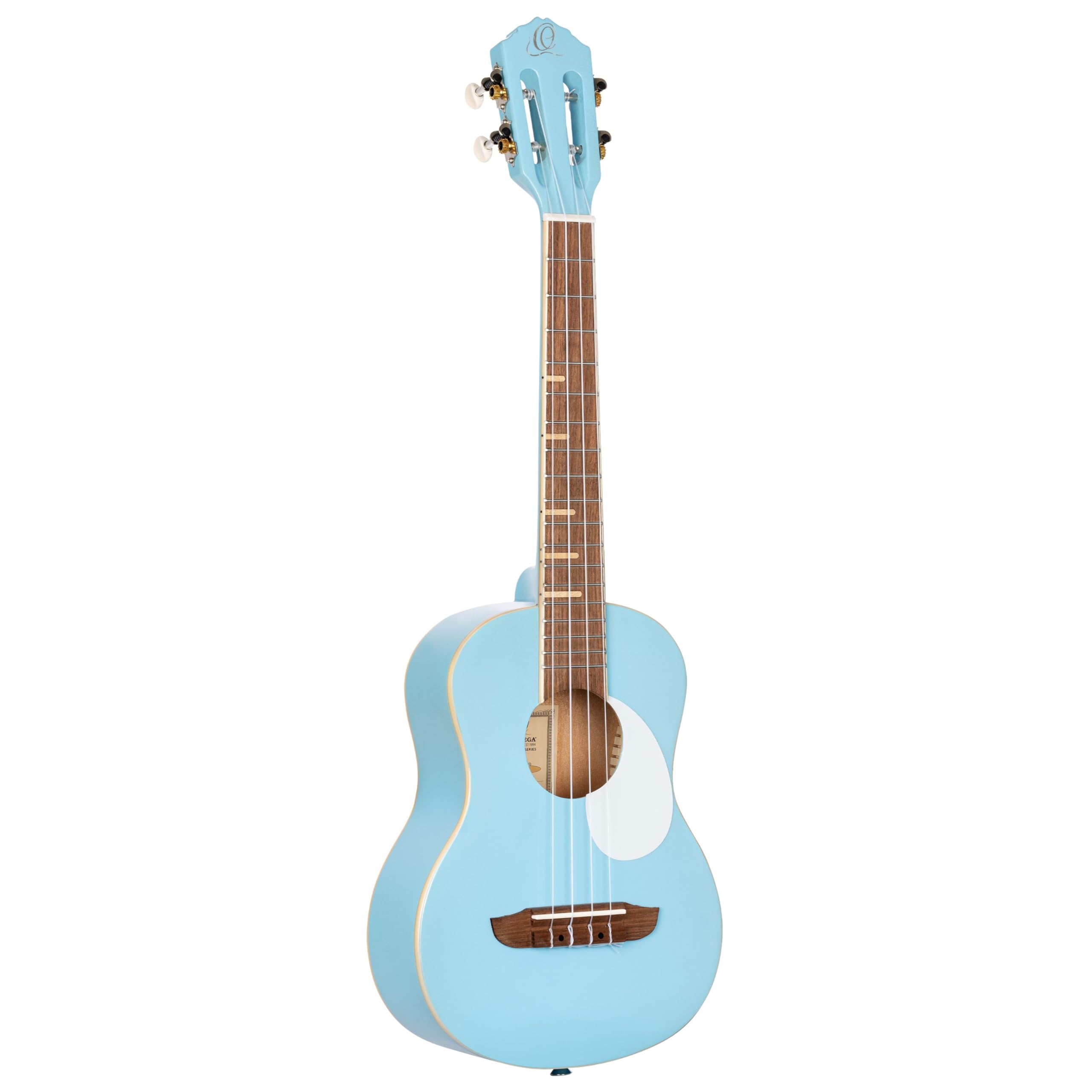 Ortega Guitars Ukulele Tenore blu - Serie Gaucho - include Gig Bag - legno di Agathis (RUGA-SKY)