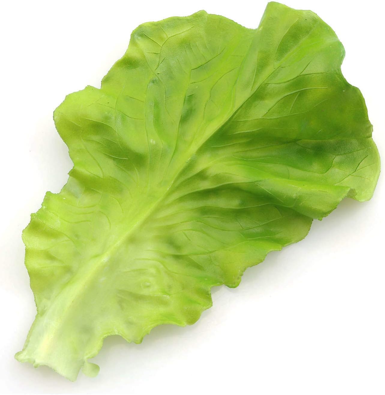 Tegg Fake Lettuce Leaf 3PCS Artificial Vegetable Leaf Plastic Faux Lettuce Leaves