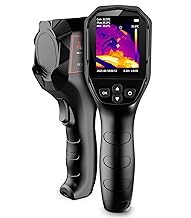 Thermal Camera, 240 x 240 TISR Resolution, -4°F to 1022°F Temp Range, 25Hz Infrared Camera with Temperature Alarm, 50°FOV Handheld Thermal Imaging Camera