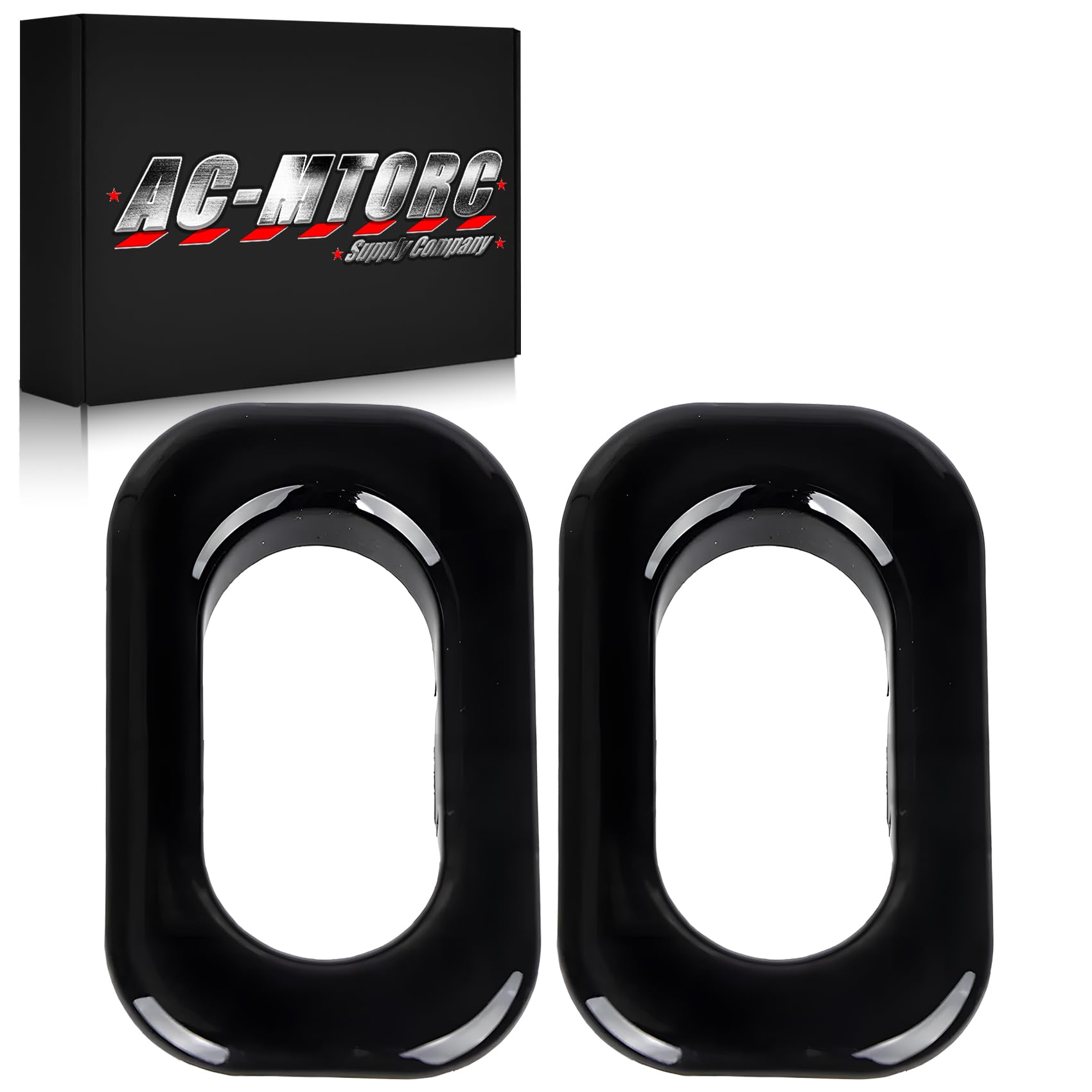 Black Motorcycle Antenna Hole Cover for Harley Touring Street Glide FLHX 2006-2023, Road Glide FLTRI 2010-2023, Road King Special 2017-2023（Back-to-Back）