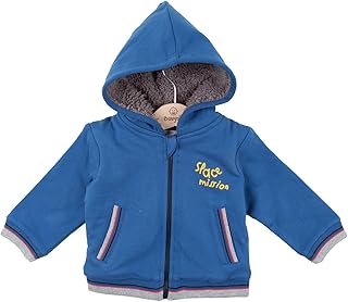 Baby-Bol - Sudadera para niños de algodón con Capucha y Cremallera bebé-niños