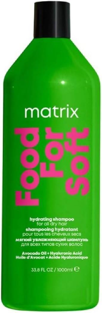 HydratingShampoo 1000 ml Matrix food for soft, soin cheveux Écume