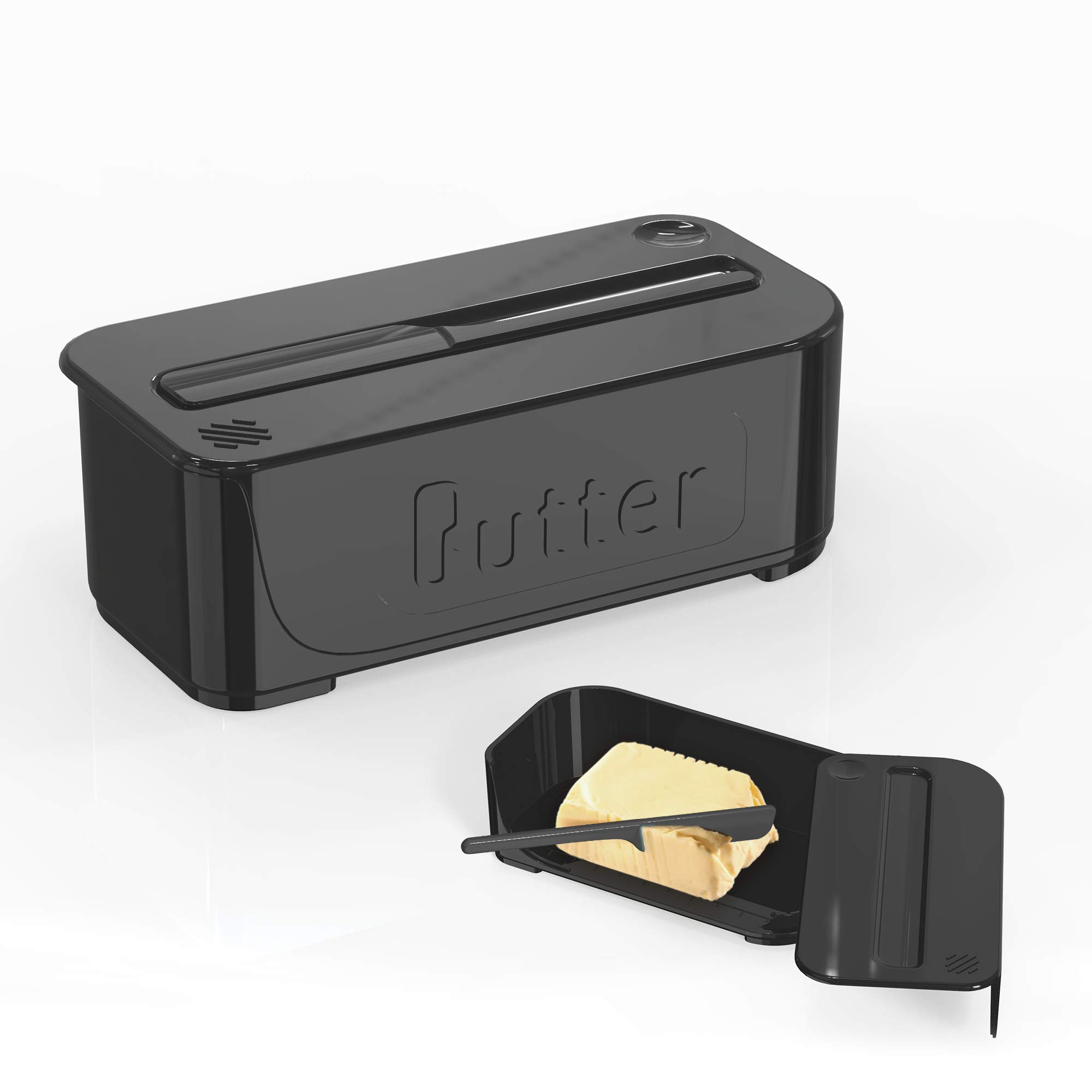 Buy Himamonkey Plastic Butter Dish with Lid, Butter Container with