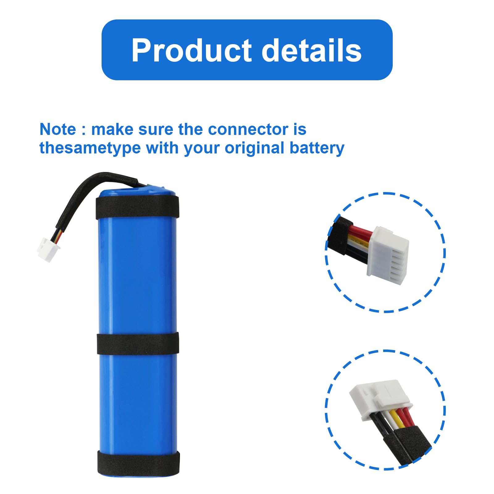 Amazon.com: MULS 5200mAh Replacement Battery for J B L Xtreme 2