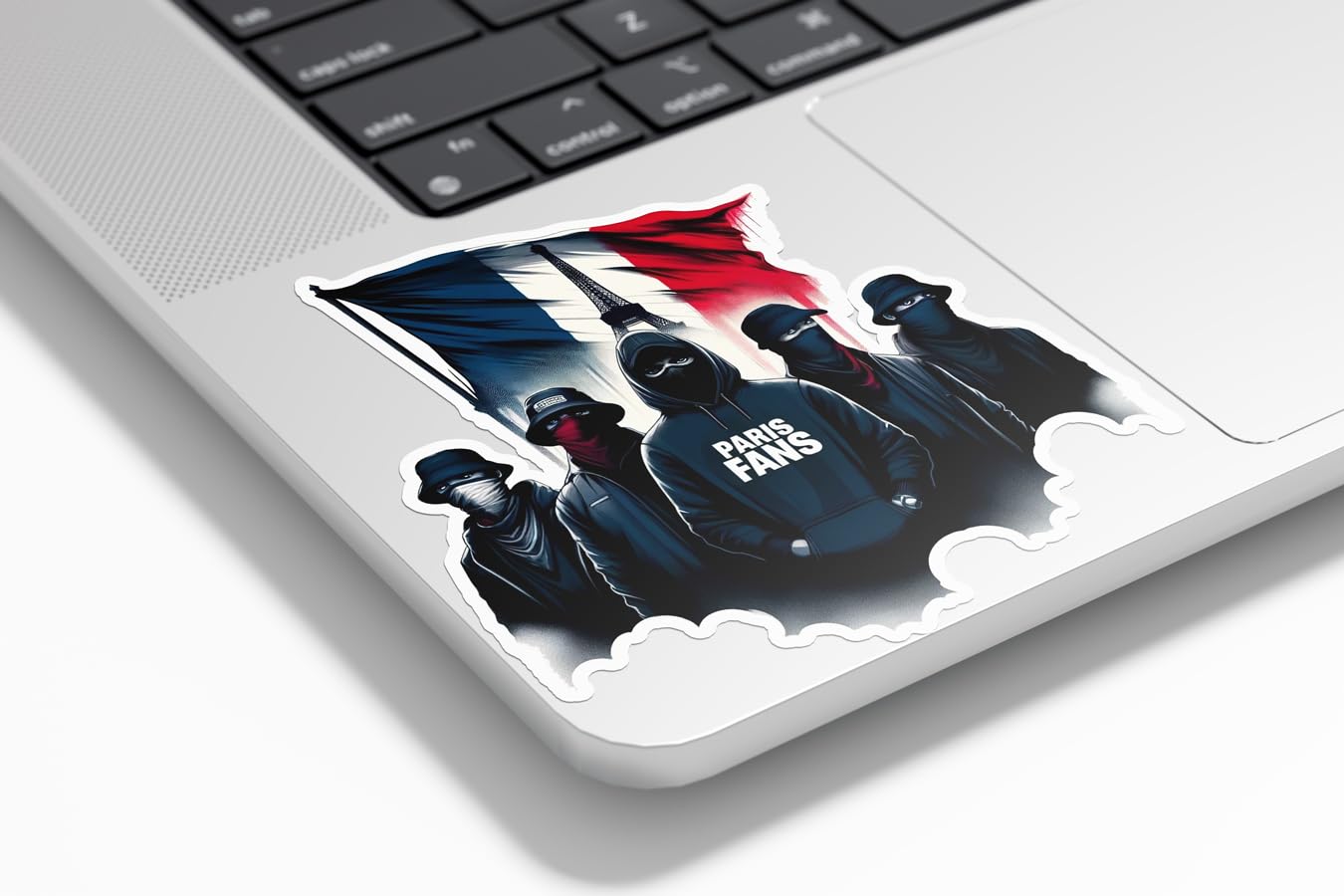 Autocollants Stickers Paris Fans Ultras – Sticker Fan de Football, Supporter Paris, Vinyle Résistant Eau & UV 9cm
