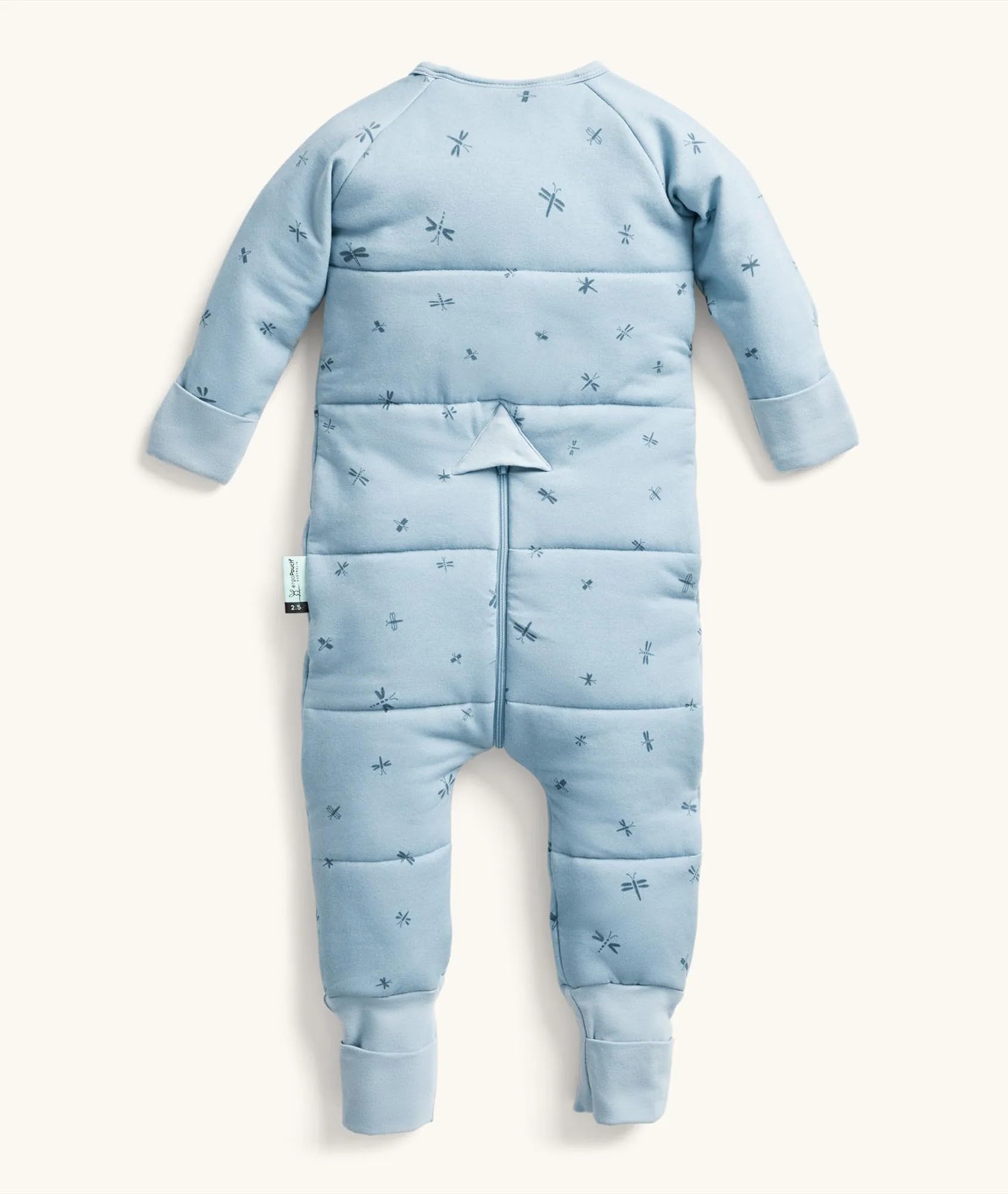 ergoPouch Sleep Onesie 2.5 TOG, Warm Baby Romper & Sleep Layer with Full-Zip, Guarding Against Blankets - Image 2