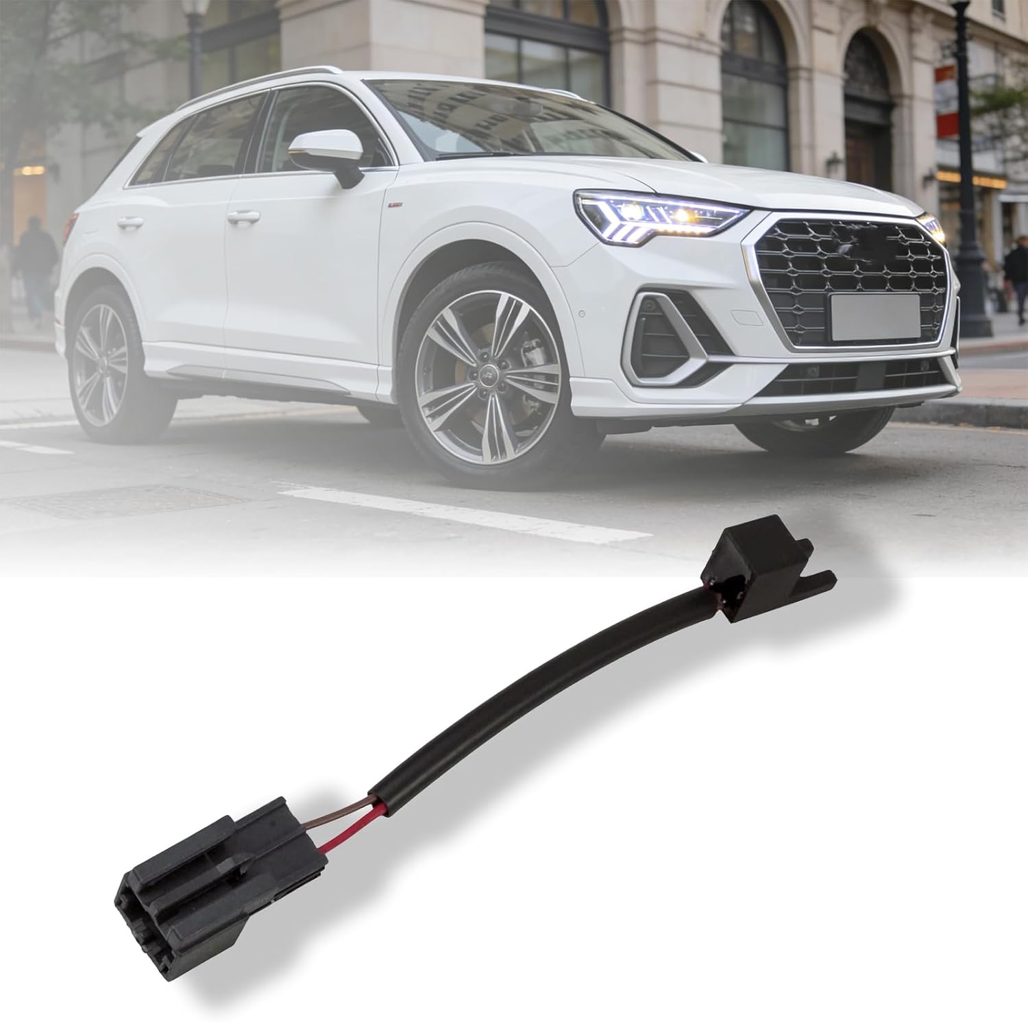 8U0947555A 8U0947555 Rear Tailgate Handle Switch with Sensor Fit for Audi Q3 8U 2012-2018 Trunk Boot Lid Release Button Replacement