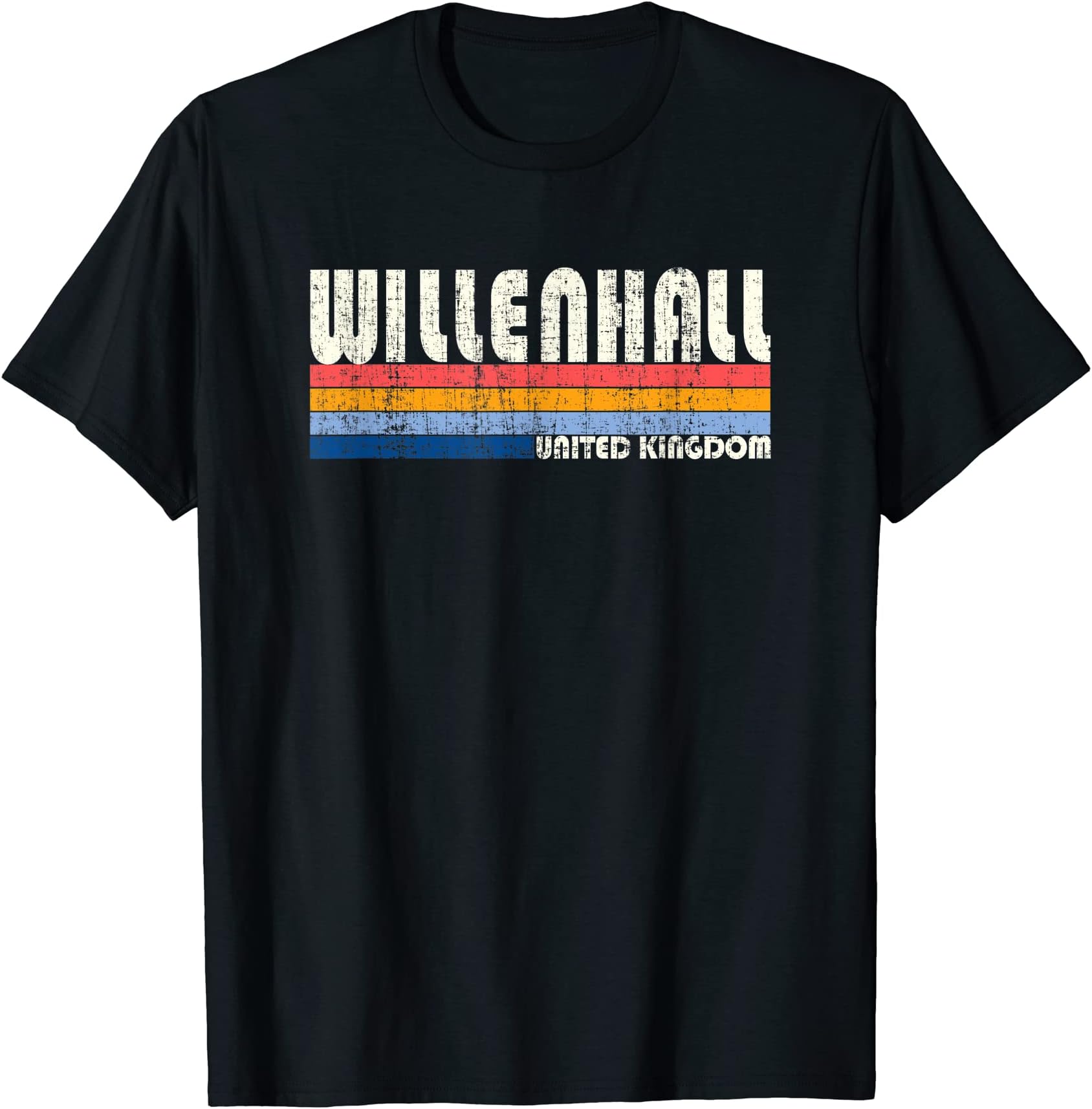 Retro Vintage 70s 80s Style Willenhall, United Kingdom T-Shirt