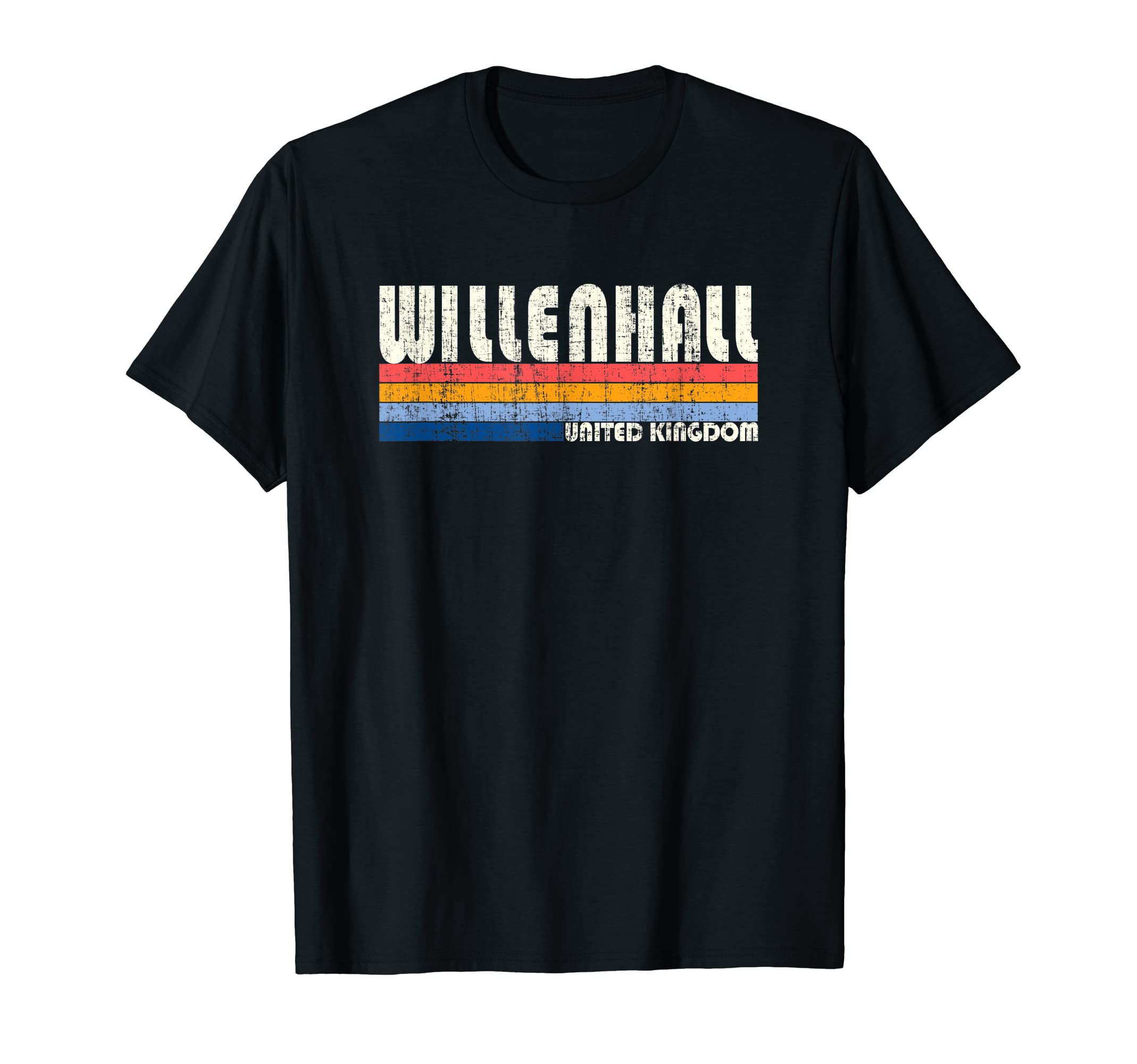Retro Vintage 70s 80s Style Willenhall, United Kingdom T-Shirt