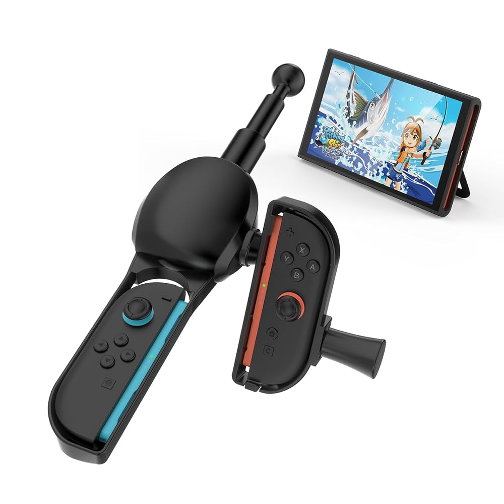 Amazon.co.jp: EJGAME Switch 2 専用 Joy-Con 2釣り竿