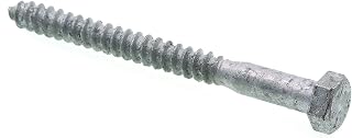 Prime-Line 9055800 Hex Lag Screws, 5/16 In. X 3-1/2 In., A307 Grade A Hot Dip Galvanized (25 Pack)