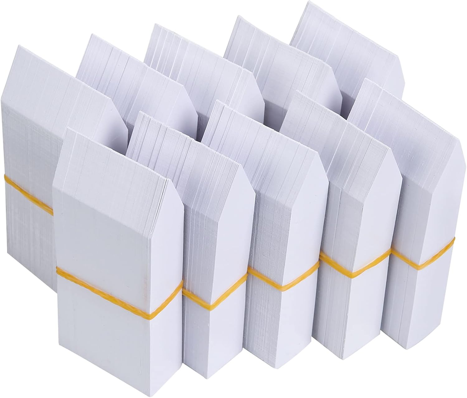 1000 Pcs Plant Tags, 4 Inch Plastic Garden Plant Pot Markers Waterproof Plant Label, White - Image 3