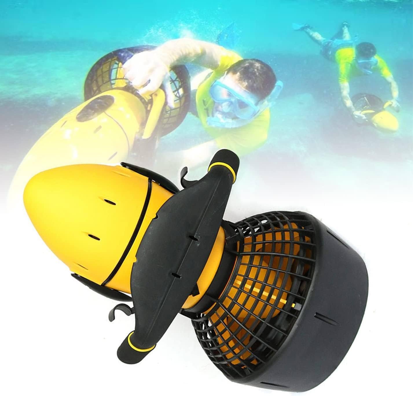 WIANQIAN Underwater Scooter For Diving, Electric Sea Scooter, Water Propulsion Brushedmotor-acidbattery