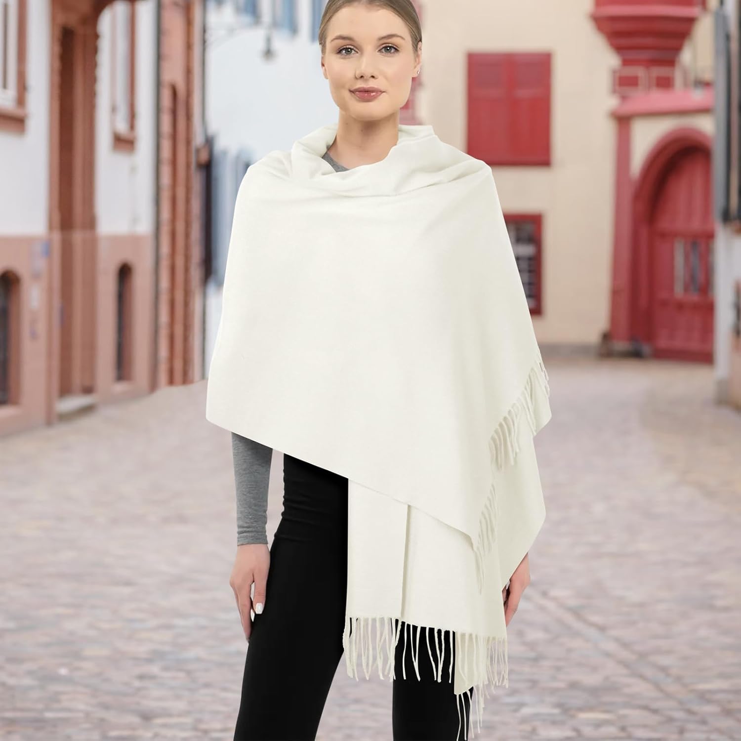 Winter Scarf for Women Pashmina Shawls and Wraps for Evening Dresses Wedding Party Bridesmaid Warm Long Scarves Shawl - Image 7