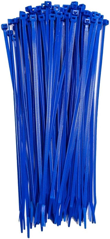 Amazon.com: ZipTie.com 11-Inch Blue Nylon Multi-Purpose Zip