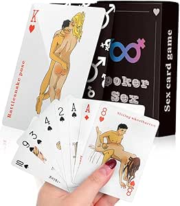 Amazon.com: BEEMOY Creative Adult Poker Game Featuring The Hottest Sex