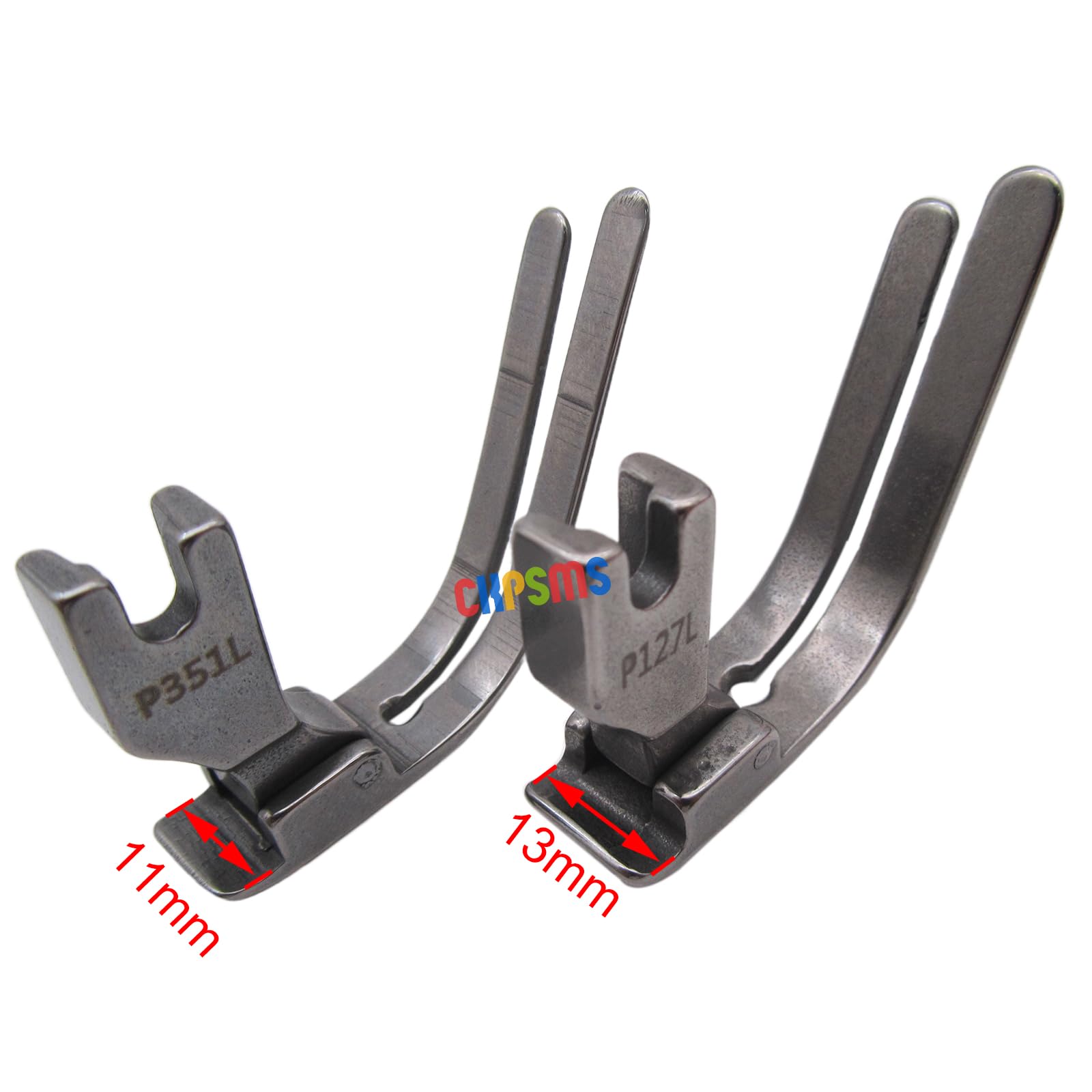 CKPSMS Marca: 1 piedino a rullo con guida destra, compatibile con/sostituzione per JUKI Brand DDL-5550 8700 TL-2010Q Brother Brand DB2-B745 DB2-B755 Series (JYSP-18R-2 1/4