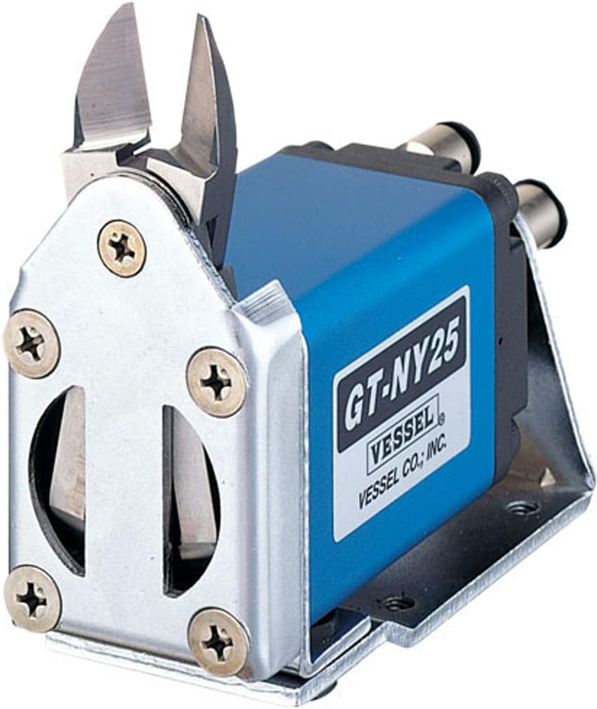 Vessel GT-NF25 F-Type Air Nipper (Capacity: 0.07 in (1.9 mm) Copper Wire, 0.05 in (1.3 mm), Soft Resin 5.0, Hard Resin 3.4