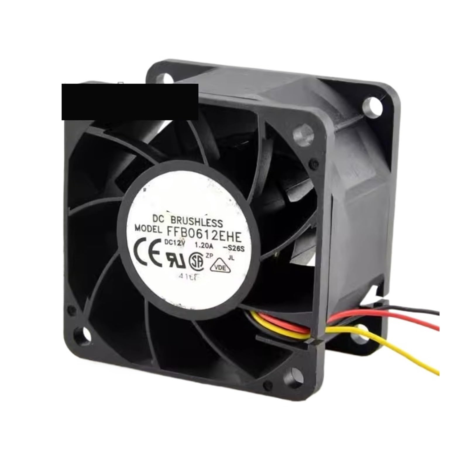 Ventilateur FFB0612EHE 12V 1,2A pour refroidissement de boîtiers et serveurs