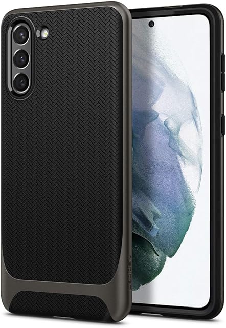 Spigen Neo Hybrid Case Compatible with Samsung Galaxy S21 - Gunmetal