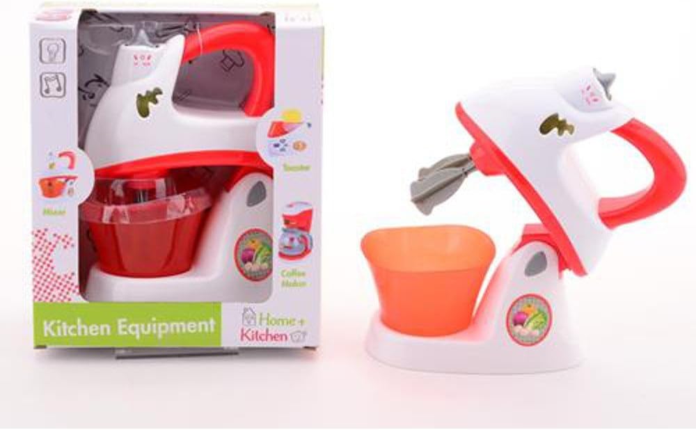 Johntoy – Jeu Educatif – Home and Kitchen Mixer with Sound and Light, 27522