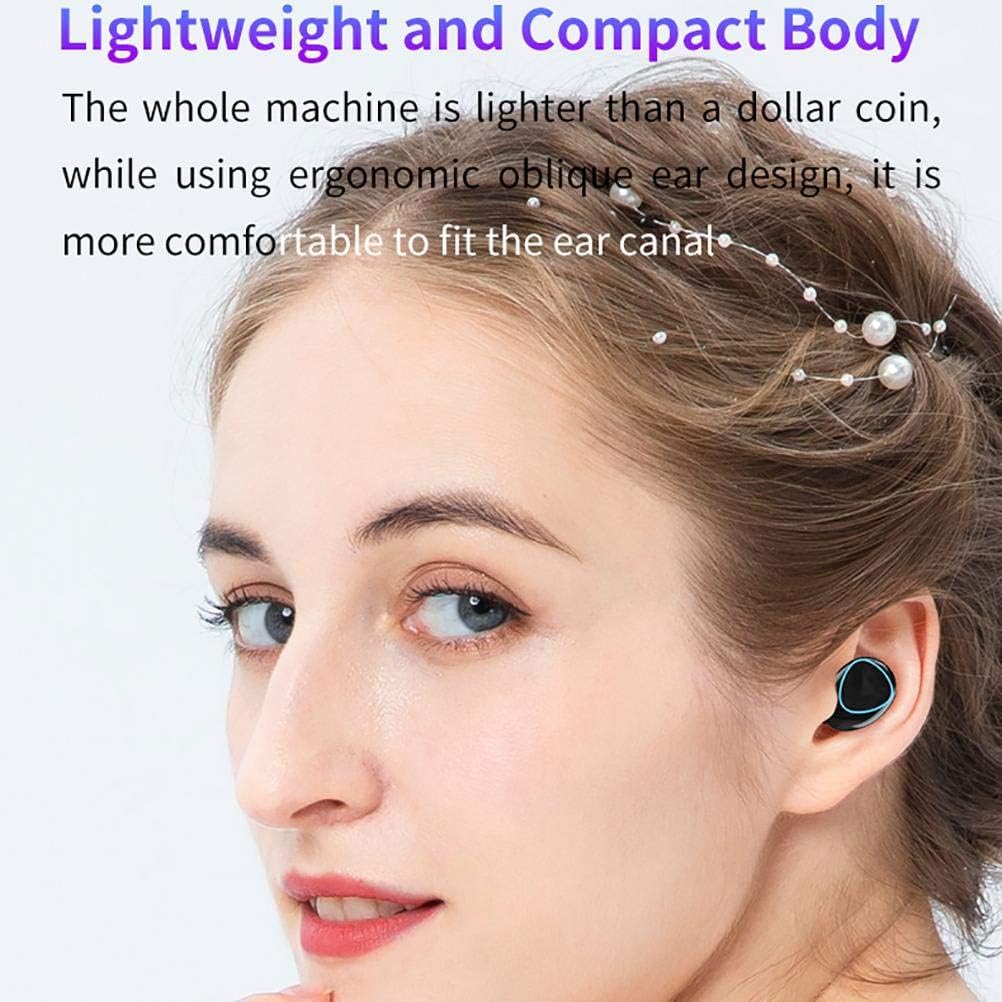 Amazon.com: Auriculares inalámbricos M10 True - Auriculares Bluetooth con  control táctil, auriculares estéreo con reducción de ruido en el oído,  IPX7, resistentes al agua, con estuche de carga de gran capacidad de