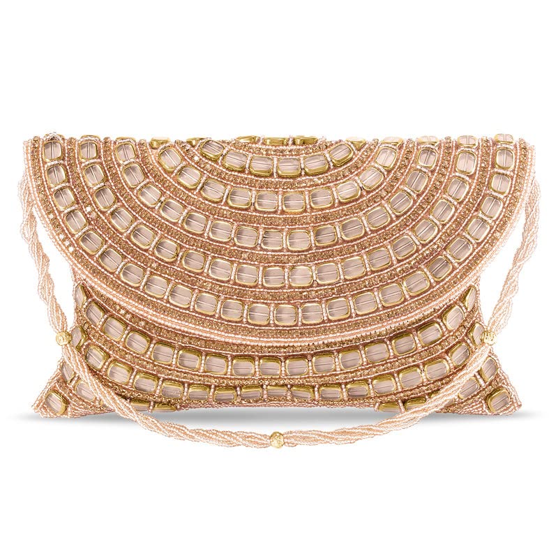 Image of Aheli Potli Bag Gift for Women Handmade Evening Wristlet Handbag Stylish Bridal Purse Fashion Bag